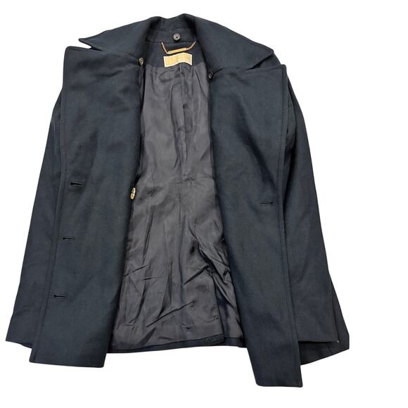 R24 MICHAEL KORS Women's Wool Peacoat Navy Small - Picture 3 of 14